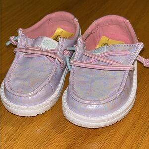 Hey dude brand new baby size 6 shoes